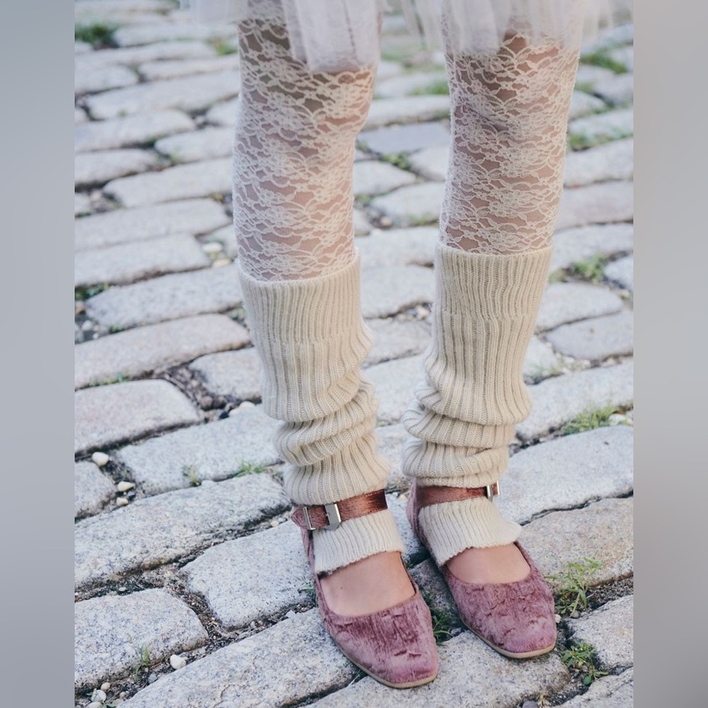 Free People - Mystic Mary Jane Velvet Flats